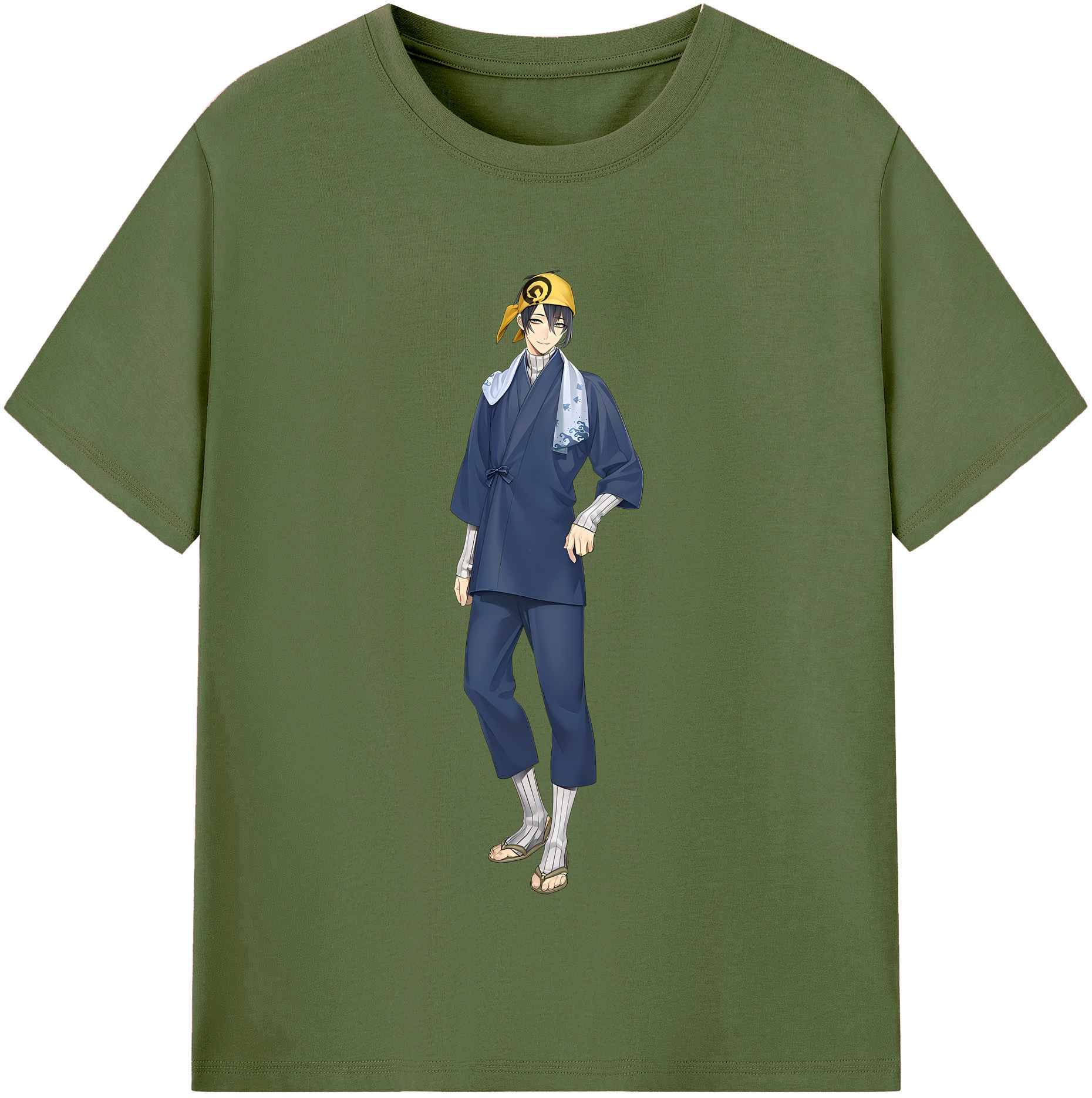 （画像用） 刀剣乱舞 Touken Ranbu 綿100％半袖Tシャツ（フロントプリント）